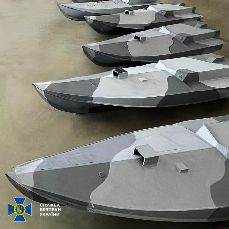USVs ucranianos · SBU